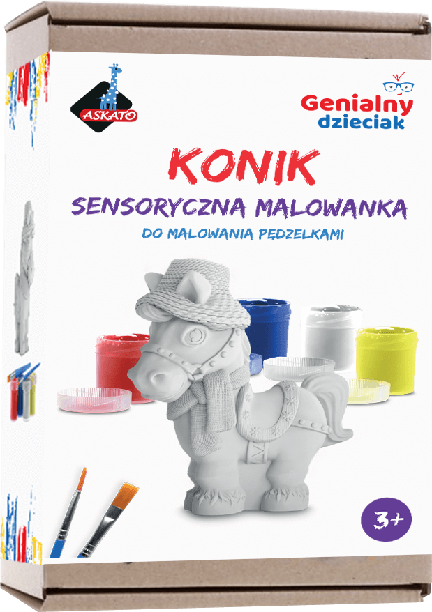 zabawka sensoryczna askato konik
